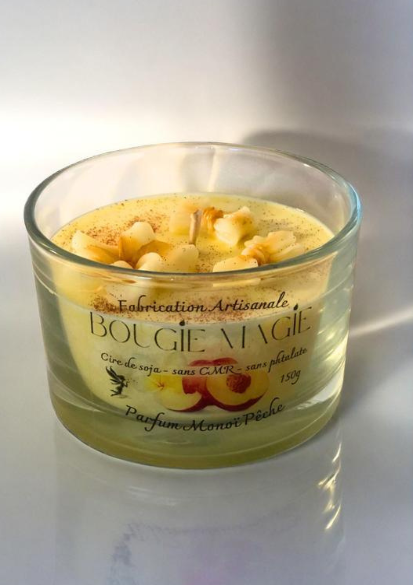 Bougie Monoï Pêche