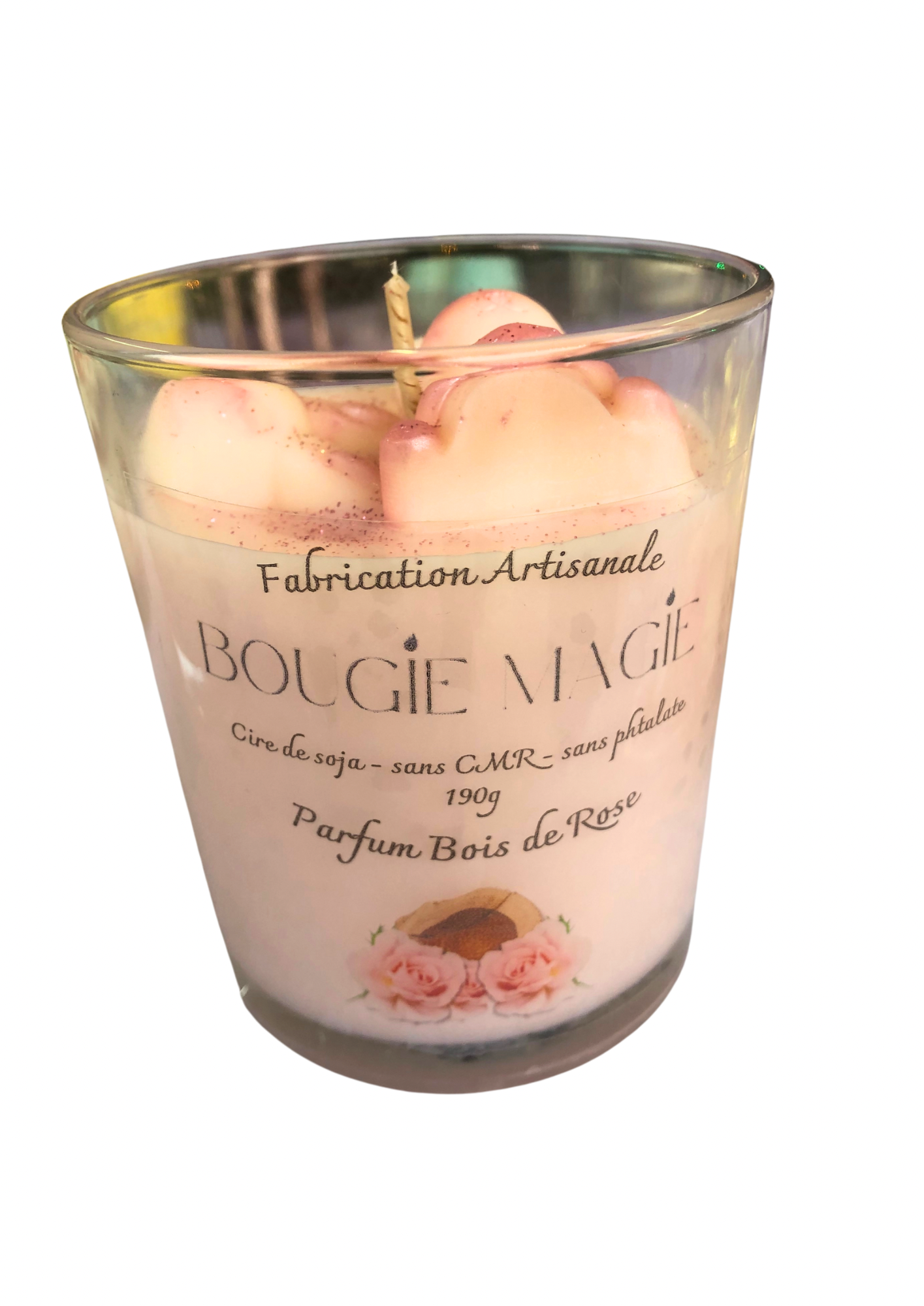 Bougie Bois de rose