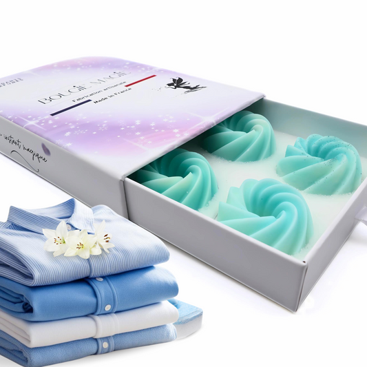Coffret 6 fondants parfumés - Adoucissant/ Linge propre