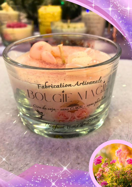 Bougie Bois de rose