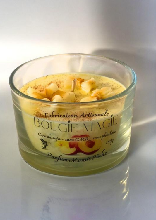 Bougie Monoï Pêche